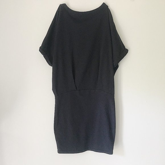 ALL SAINTS Lea Mal Dress - Washed Navy Grey - Picture 6 of 10